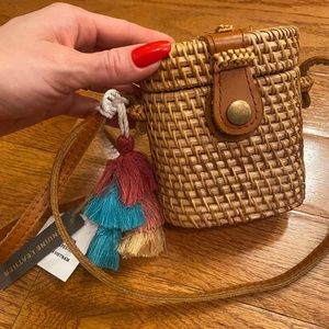 Mini  straw bag
